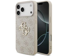 Dėklas Guess 4G Big Logo skirtas Apple iPhone 17 Pro Max rožinės spalvos