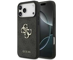 Dėklas Guess 4G Big Logo skirtas Apple iPhone 17 Pro Max juodos spalvos