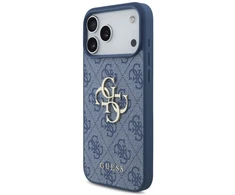 Dėklas Guess 4G Big Logo do iPhone 18 Pro Max / 17 Pro Max mėlyna