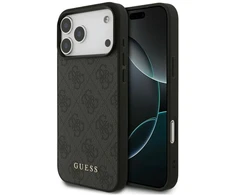 Dėklas Guess 4G Classic skirtas iPhone 18 Pro Max / iPhone 17 Pro Max juodas