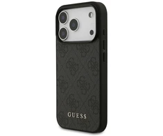 Dėklas Guess 4G Classic skirtas iPhone 18 Pro / iPhone 17 Pro juodas