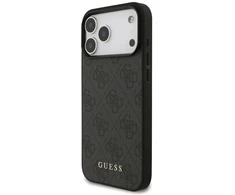 Dėklas Guess 4G Classic skirtas iPhone 18 Pro Max / iPhone 17 Pro Max juodas
