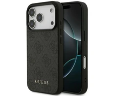 Dėklas Guess 4G Classic skirtas iPhone 18 Pro / iPhone 17 Pro juodas