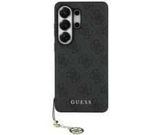 Guess 4G klasikinis „Logo Charm MagSafe“ dėklas, skirtas „Samsung Galaxy S26 Ultra“, juodas
