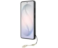 Guess 4G klasikinis „Logo Charm MagSafe“ dėklas, skirtas „Samsung Galaxy S26 Ultra“, juodas