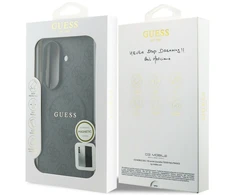 Guess PU Leather 4G Magnetic dėklas Samsung Galaxy Z Fold 8 Ultra juodos spalvos