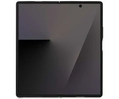 Guess PU Leather 4G Colored Ring Magnetic dėklas skirtas Samsung Galaxy Z Fold 7 juodos spalvos