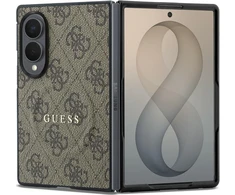 Dėklas „Guess 4G Classic MagSafe“ ausinė, skirta „Samsung Galaxy Z Fold8“ ruda