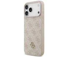 Dėklas Guess 4G Small Classic Logo MagSafe Case for iPhone 17 Pro Max / 18 Pro Max - Rožinė