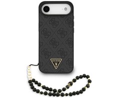 Guess 4G Strap Triangle Logo MagSafe - dėklas skirtas Apple iPhone Air juodas