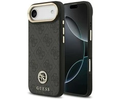 Dėklas Guess 4G Strass Logo MagSafe case for iPhone Air - juodas