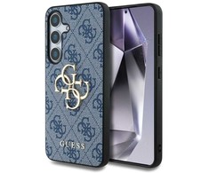 Guess Big 4G Logo Classic Logo - dėklas skirtas Samsung Galaxy S25 mėlynas