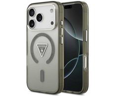 „Guess IML“ gradiento trikampio logotipo „MagSafe“ dėklas, skirtas „iPhone 17 Pro Max“ - Žalias