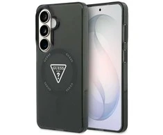 Guess C9b1c IML gradientinis trikampio formos „MagSafe“ dėklas, skirtas „Samsung Galaxy S26“, juodas