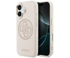 Dėklas Guess Perforated 4G MagSafe Case for iPhone 17 - Rožinė