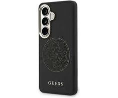 Guess PU Perforated 4G Logo Magnetic dėklas skirtas Samsung Galaxy S26 juodos spalvos