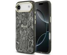 Guess Python Pattern MagSafe dėklas skirtas Apple iPhone Air juodos spalvos