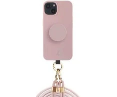 JE 3in1 PopGrip Apple iPhone 15 6.1" dėklas telefonui rožinės spalvos 30494 (Just Elegance)