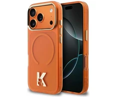 Dėklas Karl Lagerfeld IML K Head Logo MagSafe Case for iPhone 17 Pro - Oranžinis