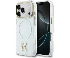 Dėklas Karl Lagerfeld IML K Head Logo MagSafe Case for iPhone 17 Pro - Clear
