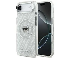 Karl Lagerfeld IML Karl Head Logo MagSafe iPhone Air dėklas – pilkas