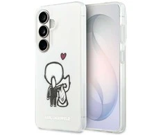 Karl Lagerfeld IML K&CH Back Logo Magnetic dėklas skirtas Apple iPhone Samsung Galaxy S26 skaidrus
