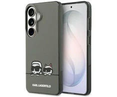 Karl Lagerfeld IML K&CH Peekaboo Logo Magnetic dėklas skirtas Apple iPhone Samsung Galaxy S26 juodos spalvos