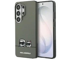 Karl Lagerfeld IML K&CH Peekaboo Logo Magnetic dėklas skirtas Apple iPhone Samsung Galaxy S26 Ultra juodos spalvos