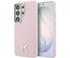 Telefono dėklas MagSafe Galaxy S26 Ultra, rožinis Karl Lagerfeld