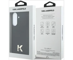 Dėklas Karl Lagerfeld Karl Head Logo do Samsung Galaxy A37 5G juoda
