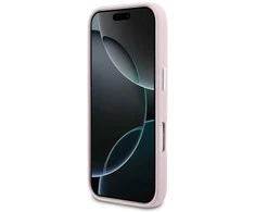 Dėklas Karl Lagerfeld case for IPHONE 17 Pro Max compatible with MagSafe KLHMP17X5PGFKHGP (PU FW W/ KHead Logo) pink