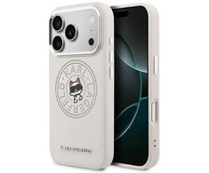 Dėklas Karl Lagerfeld Point &amp; Choupette Sketch MagSafe Case for iPhone 17 Pro - Rožinė