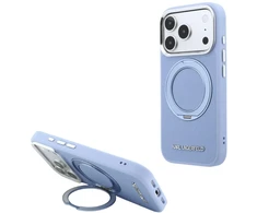 Dėklas Cg Mobile Sas Karl Lagerfeld Ring Stand 360 Saffiano Classic Logo MagSafe case for Iphone 18 Pro / 17 Pro mėlynas