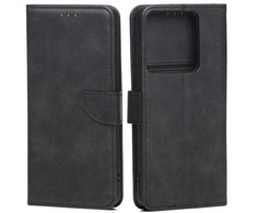 Dėklas Marv Wallet skirtas Poco M7 Pro 5G juodos spalvos