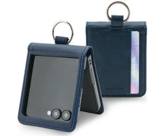 Mercury Basic Diary dėklas skirtas Samsung Galaxy Z Flip8, tamsiai mėlyna
