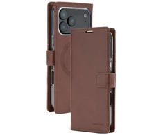 Mercury BlueMoon Diary MagSafe Dėklas skirtas iPhone 17 Pro Max / 18 Pro Max Brown