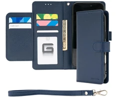 Dėklas Mercury Essential Diary do iPhone 17 Pro Max / 18 Pro Max tamsiai mėlyna