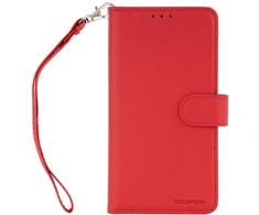 Dėklas Mercury Essential Diary do iPhone 17 Pro / 18 Pro raudona