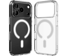 Dėklas Mercury Jelhard MagSafe skirtas Apple iPhone 17 Pro skaidrus