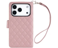 Dėklas Mercury Luxe Diary do iPhone 17 Pro / 18 Pro rose auksinis