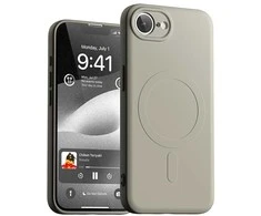 Dėklas Mercury Semi-Silicone MagSafe skirta Apple iPhone 16e pilkos spalvos
