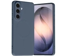 Pusiau silikoninis „MagSafe“ dėklas „Samsung Galaxy S26+ Sierra Mėlyna Mercury“