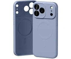 Mercury Semi-Silicone MagSafe dėklas skirtas Apple iPhone 17 Pro Max lelijų spalvos