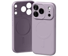 Dėklas Mercury Semi-Silicone MagSafe case for Apple iPhone 17 Pro, levandų spalvos
