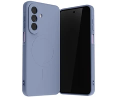 Mercury Semi-Silicone MagSafe Dėklas skirtas Samsung Galaxy A27 Violetinė