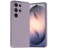 Mercury pusiau silikoninis „MagSafe“ dėklas, skirtas „Samsung Galaxy S26 Ultra“, alyvinės violetinės spalvos