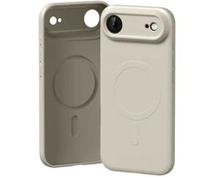 Mercury Semi-Silicone MagSafe dėklas skirtas Apple iPhone 17 Air Stone