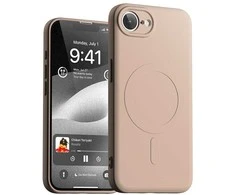 Dėklas Mercury Semi-Silicone MagSafe skirta Apple iPhone 16e rožinės spalvos