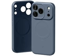 Dėklas Mercury Semi-Silicone MagSafe case for Apple iPhone 17 Pro sierra mėlynos spalvos