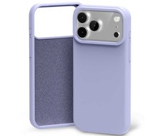Dėklas Mercury Silicone skirtas Apple iPhone 17 Pro Max levandų spalvos